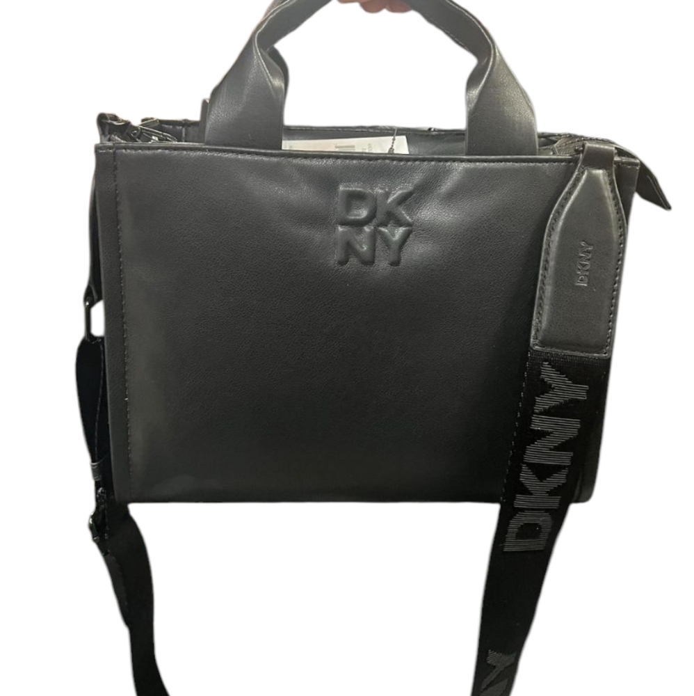 NWT DKNY Black HADLEE Small Tote